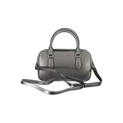 Mario Valentino Gray Polyethylene Handbag - Shoulder Bags