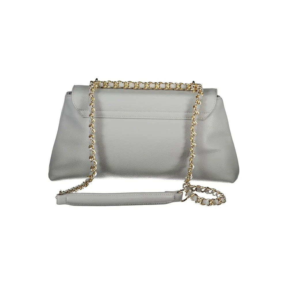 Mario Valentino Gray Polyethylene Handbag - Shoulder Bags