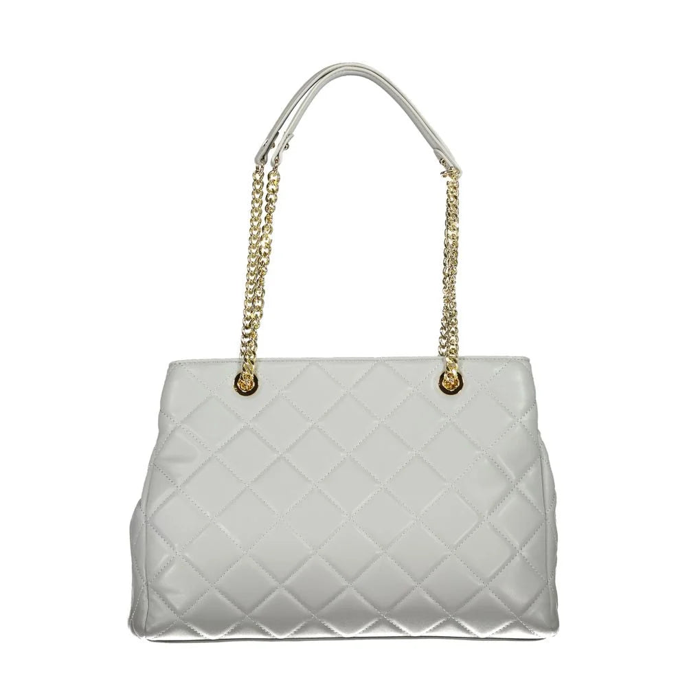 Mario Valentino Gray Polyethylene Handbag - Shoulder Bags