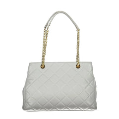 Mario Valentino Gray Polyethylene Handbag - Shoulder Bags