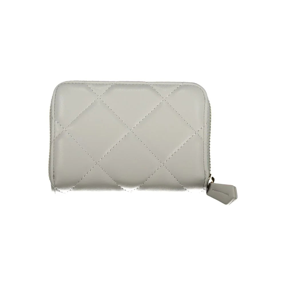 Mario Valentino Gray Polyethylene Wallet