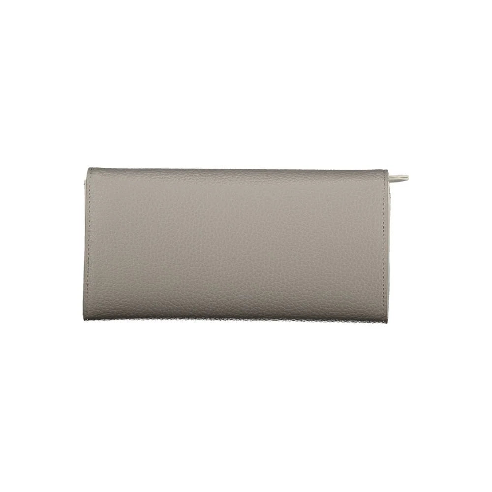 Mario Valentino Gray Polyethylene Wallet