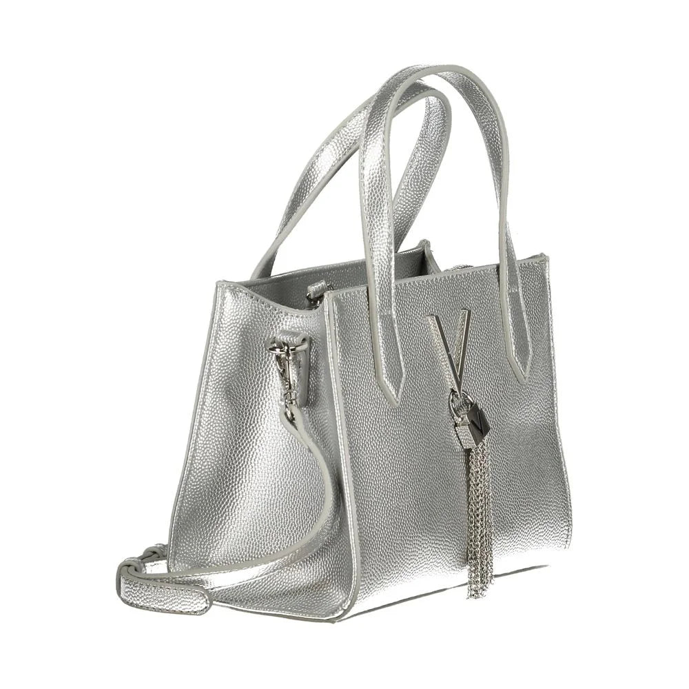 Mario Valentino Gray Polyethylene Women Handbag
