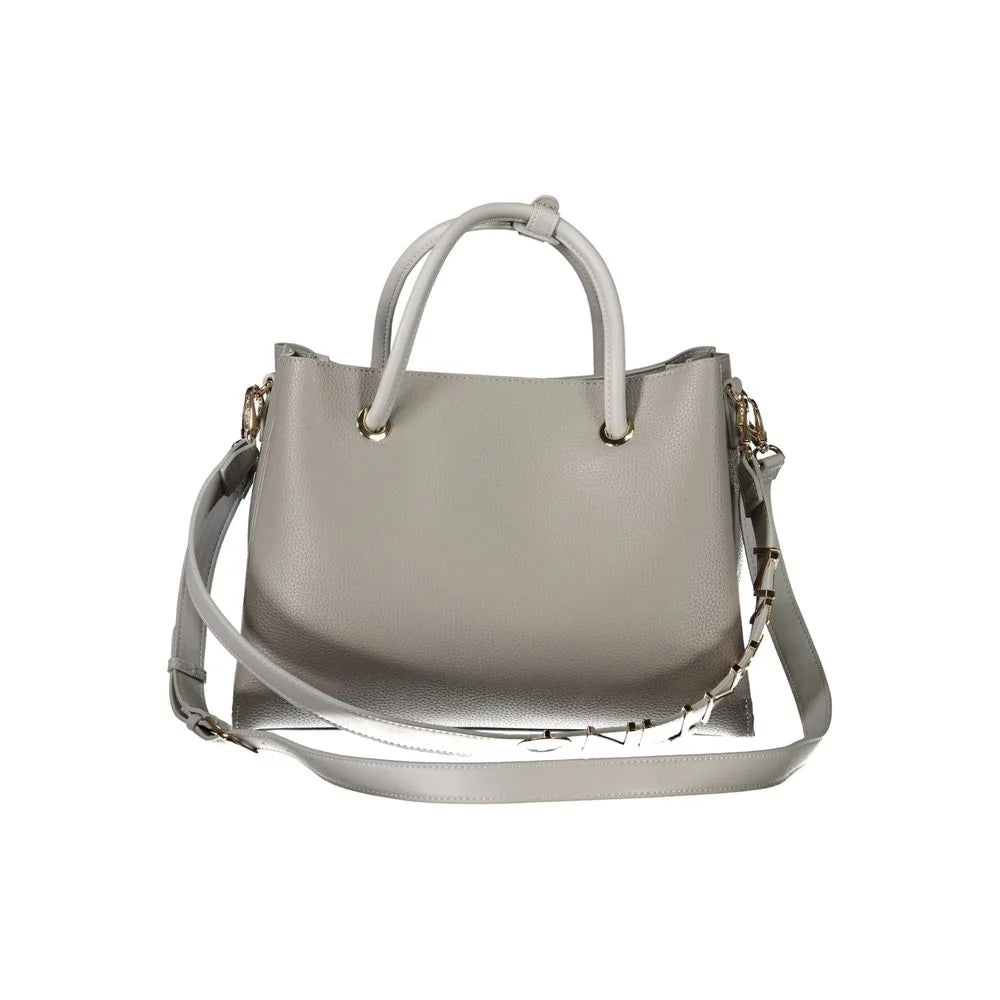 Mario Valentino Gray Polyethylene Women Handbag