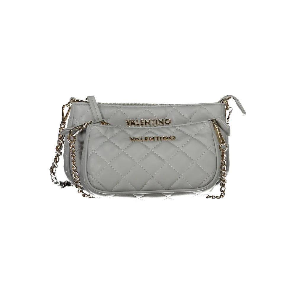 Mario Valentino Gray Polyethylene Women Handbag - Cross Body Bags