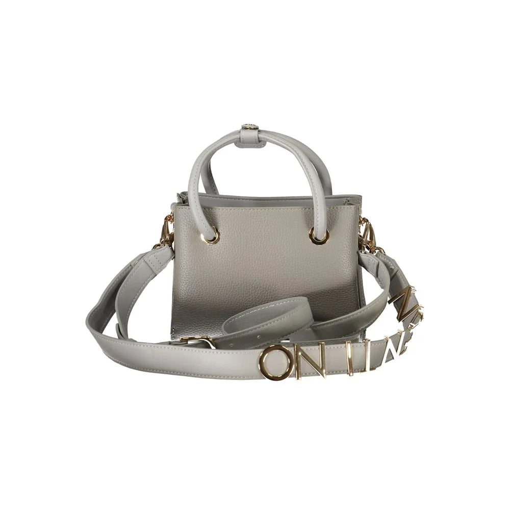 Mario Valentino Gray Polyethylene Women Handbag - Shopper Bags