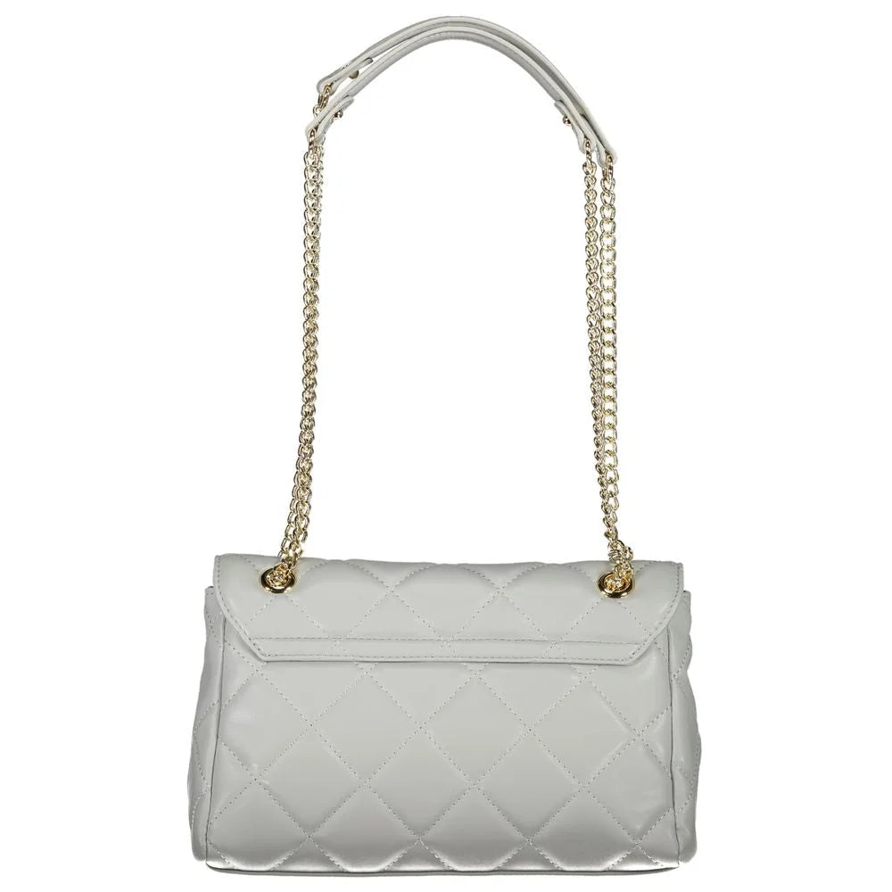 Mario Valentino Gray Polyethylene Women Handbag - Shoulder Bags