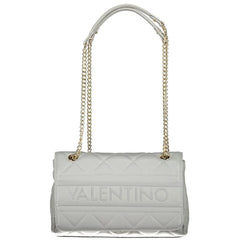 Mario Valentino Gray Polyethylene Women Handbag - Shoulder Bags