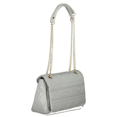 Mario Valentino Gray Polyethylene Women Handbag - Shoulder Bags