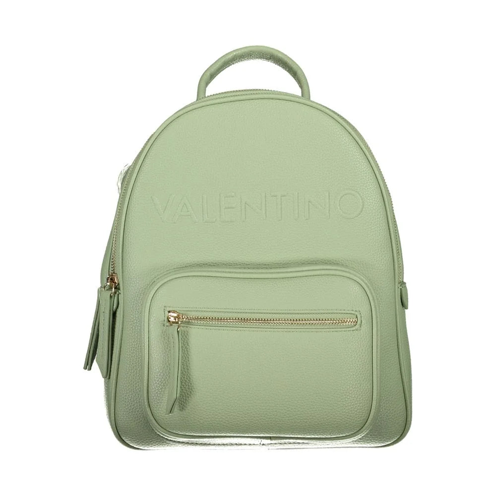 Mario Valentino Green Polyethylene Backpack