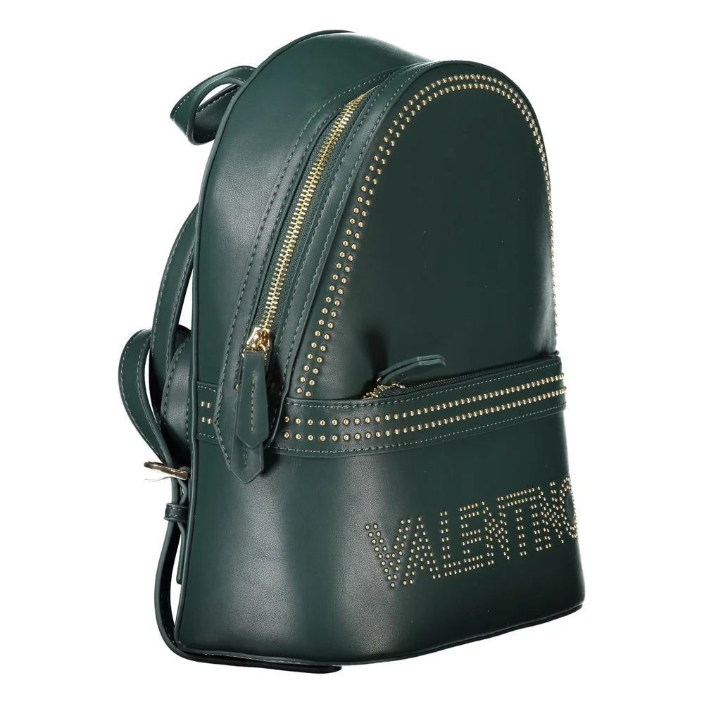 Mario Valentino Green Polyethylene Backpack