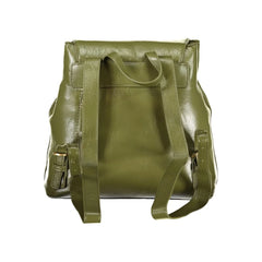 Mario Valentino Green Polyethylene Backpack - Backpacks