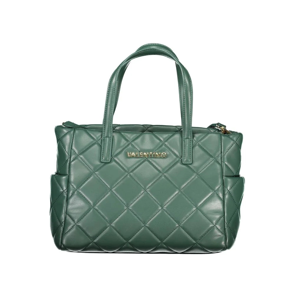 Mario Valentino Green Polyethylene Handbag