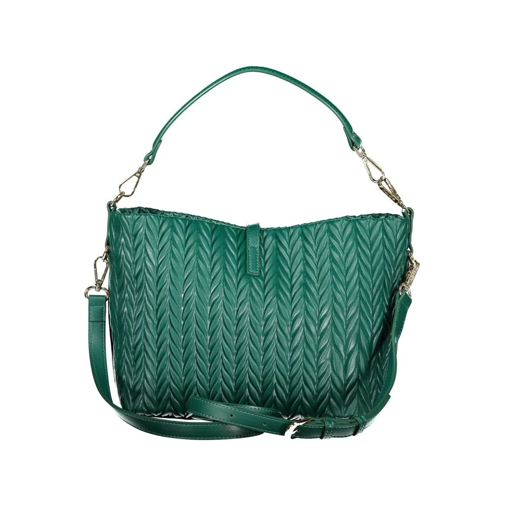 Mario Valentino Green Polyethylene Handbag
