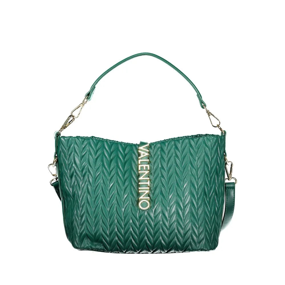 Mario Valentino Green Polyethylene Handbag