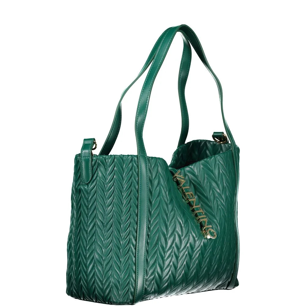 Mario Valentino Green Polyethylene Handbag
