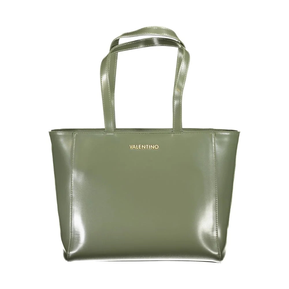 Mario Valentino Green Polyethylene Handbag - Shopper Bags