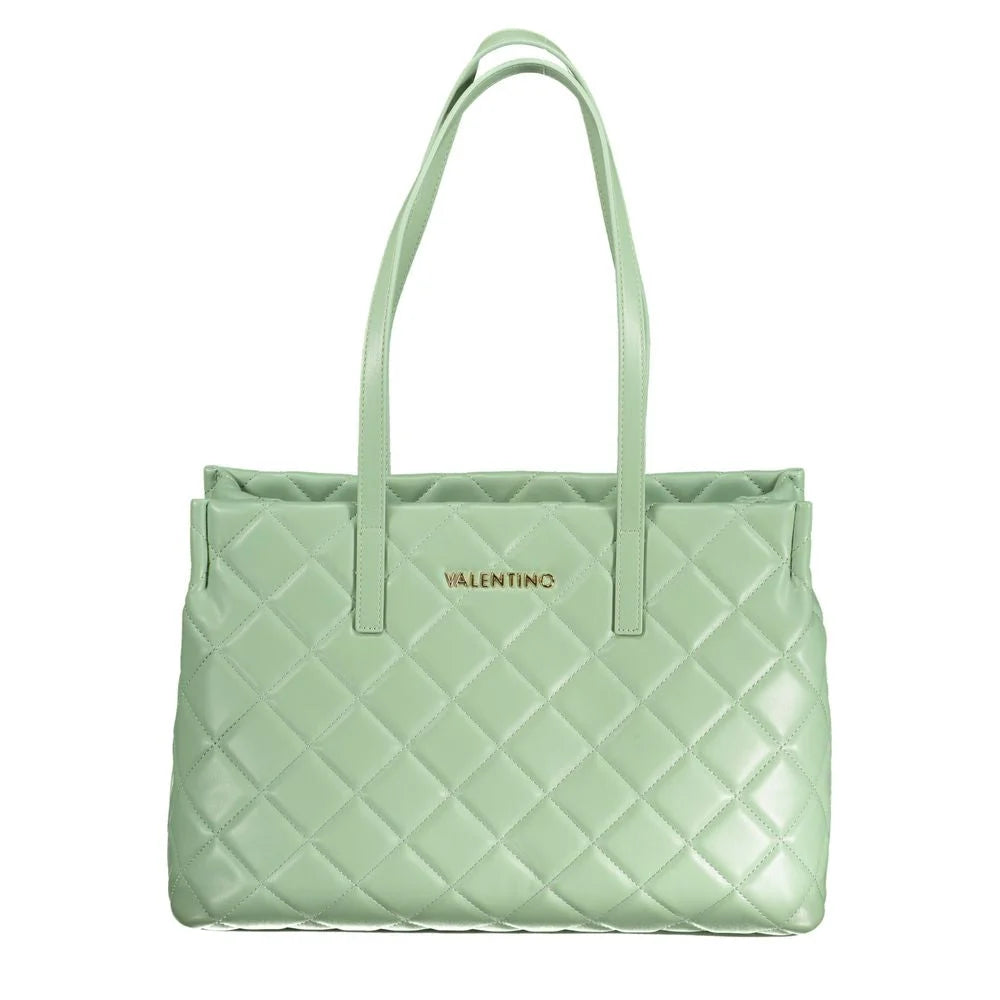 Mario Valentino Green Polyethylene Handbag - Shopper Bags