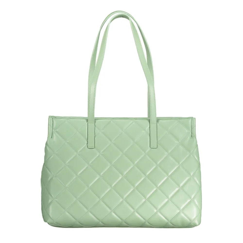 Mario Valentino Green Polyethylene Handbag - Shopper Bags