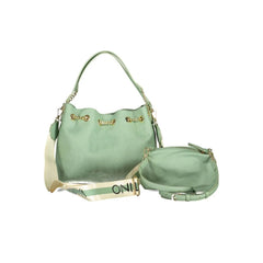 Mario Valentino Green Polyethylene Handbag - Shoulder Bags