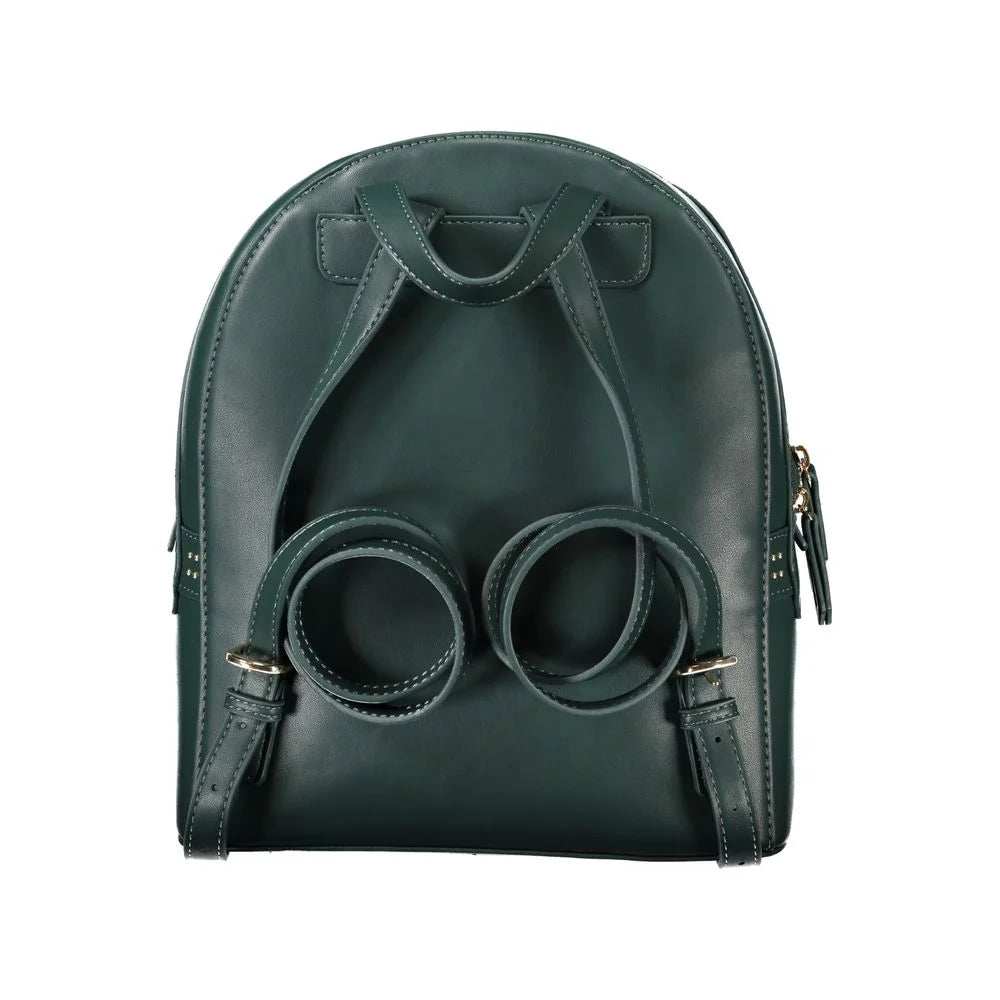 Mario Valentino Green Polyethylene Women Backpack