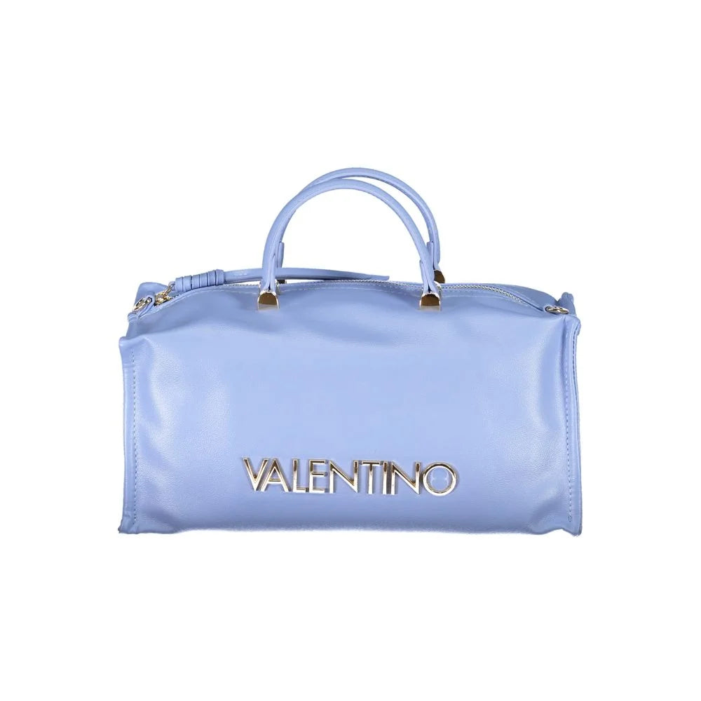 Mario Valentino Light Blue Polyethylene Women Handbag