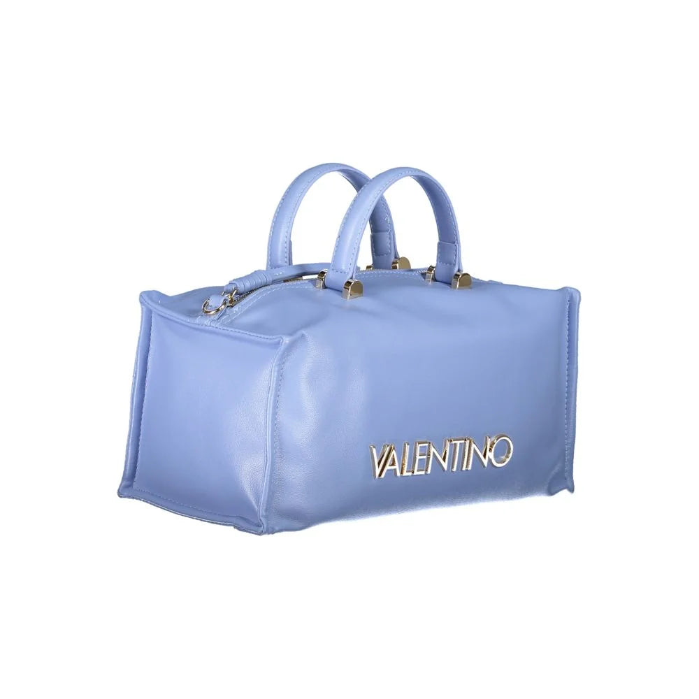 Mario Valentino Light Blue Polyethylene Women Handbag