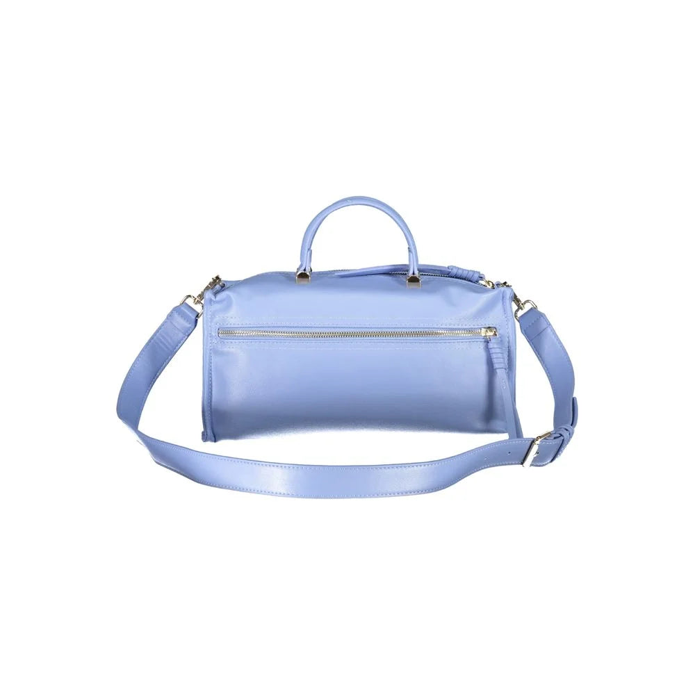 Mario Valentino Light Blue Polyethylene Women Handbag