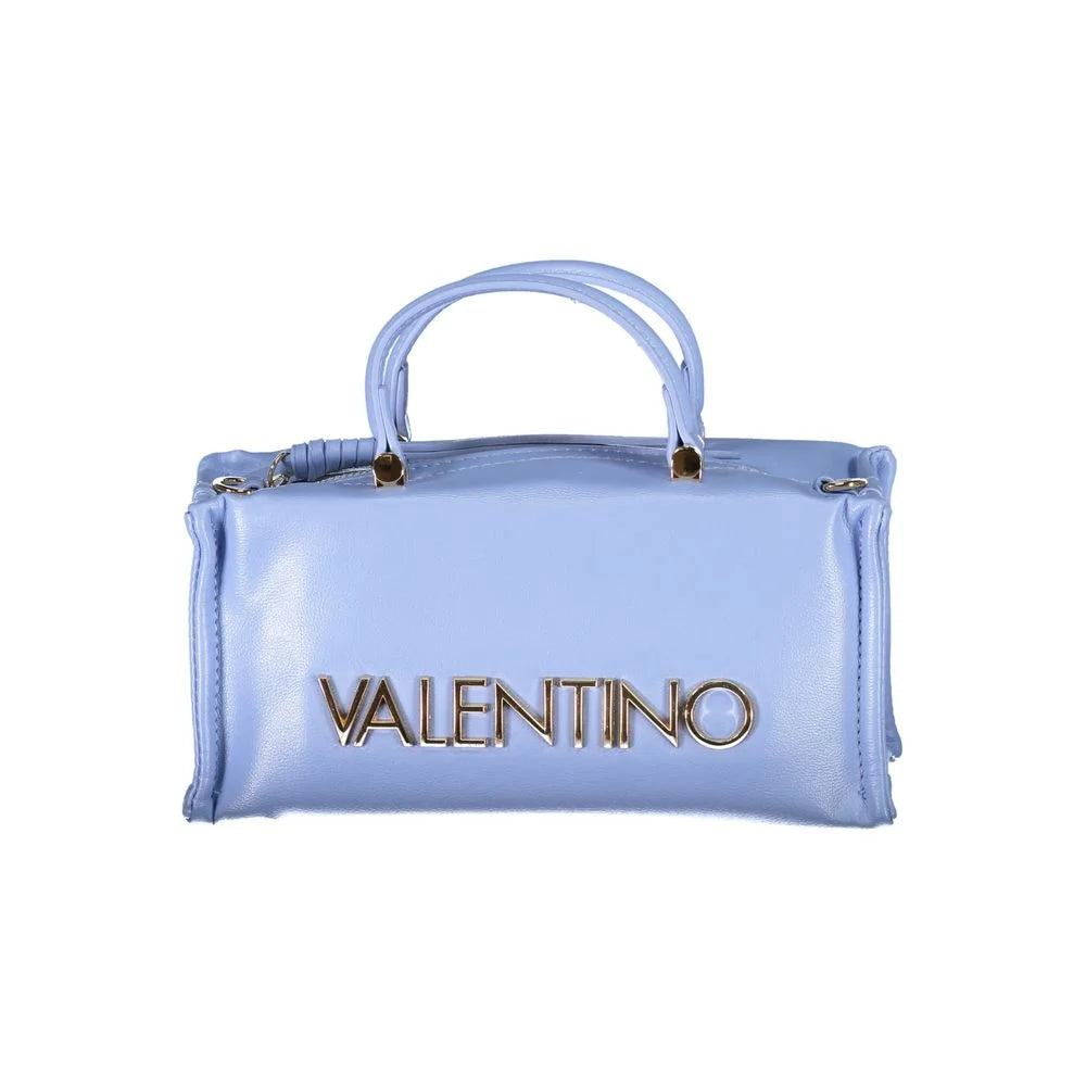Mario Valentino Light Blue Polyethylene Women Handbag - Shopper Bags