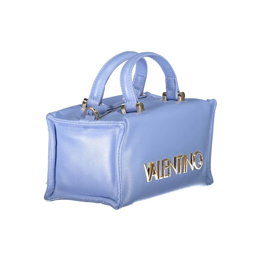 Mario Valentino Light Blue Polyethylene Women Handbag - Shopper Bags