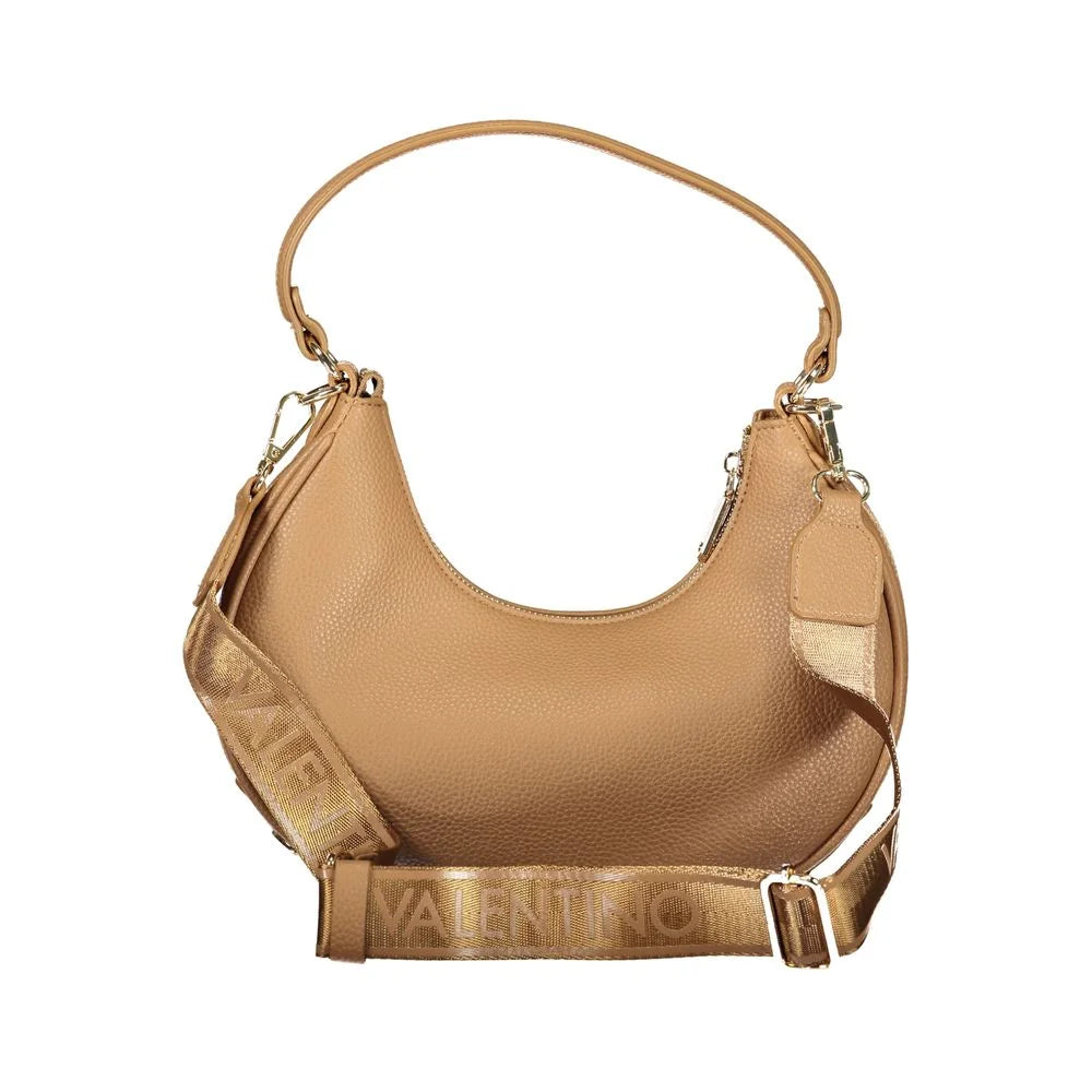 Mario Valentino Marrone Polyurethane Women Shoulder Bag