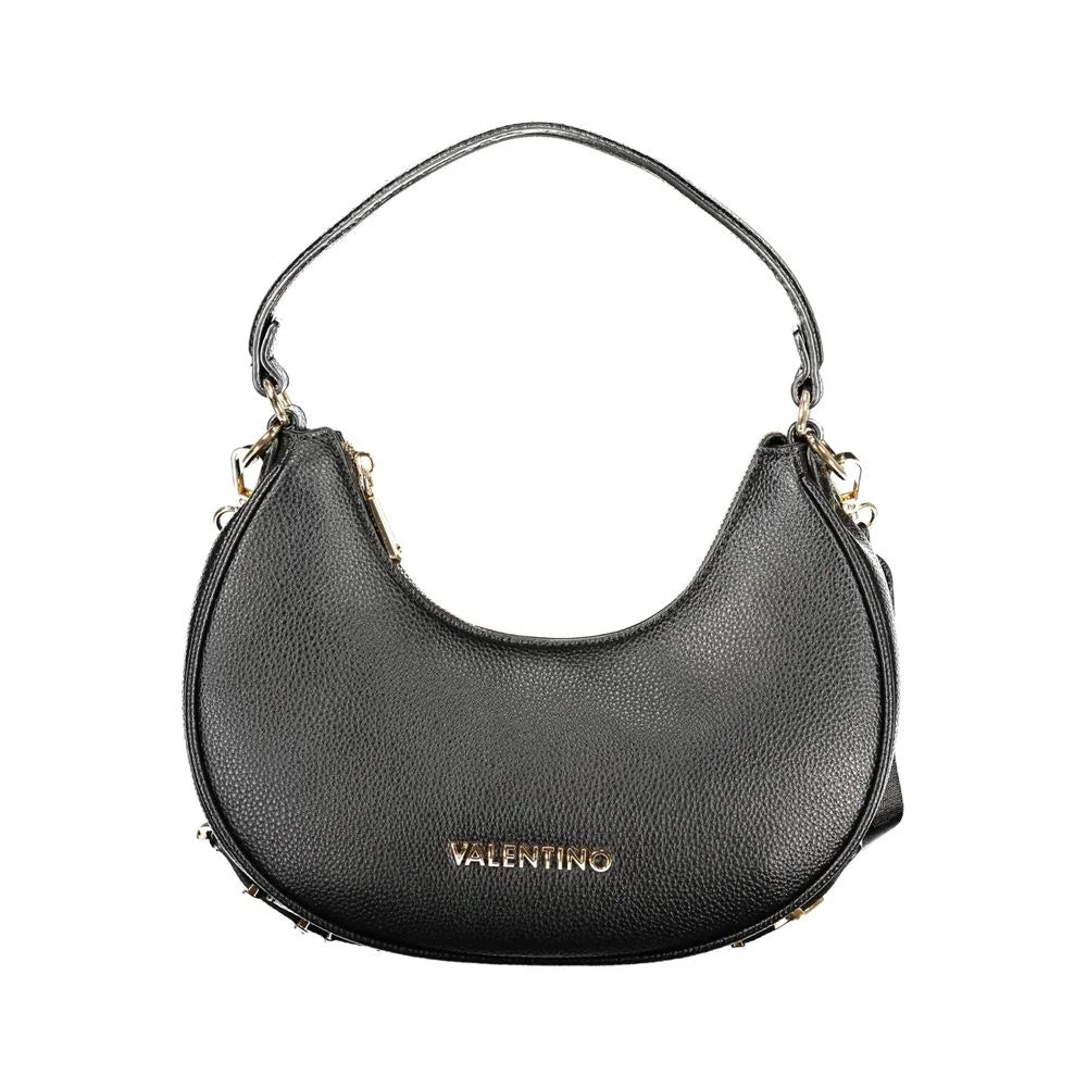 Mario Valentino Nero Poliuretano Women Shoulder Bag