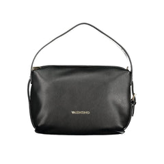 Mario Valentino Nero Polyurethane Women Shoulder Bag