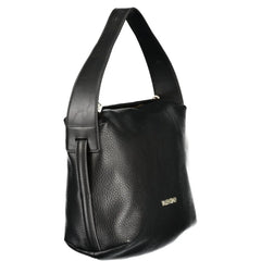 Mario Valentino Nero Polyurethane Women Shoulder Bag