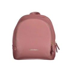 Mario Valentino Pink Polyethylene Backpack - Backpacks