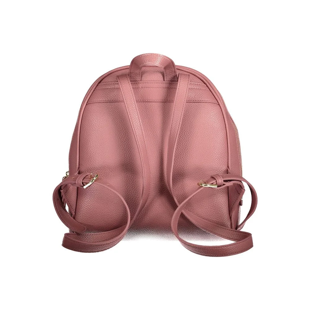 Mario Valentino Pink Polyethylene Backpack - Backpacks