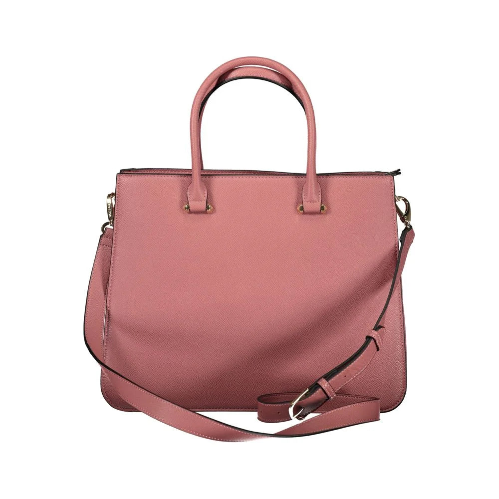 Mario Valentino Pink Polyethylene Handbag