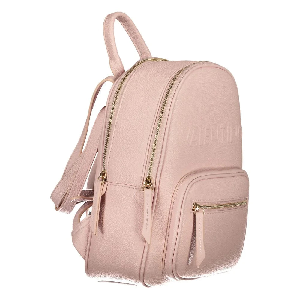 Mario Valentino Pink Polyethylene Handbag - Backpacks