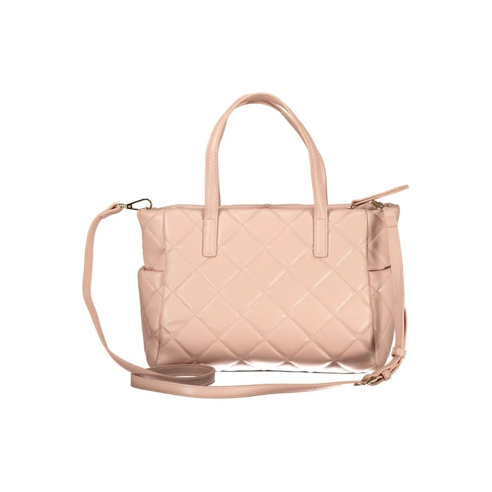 Mario Valentino Pink Polyethylene Handbag - Shopper Bags
