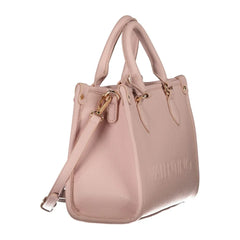 Mario Valentino Pink Polyethylene Handbag - Shoulder Bags