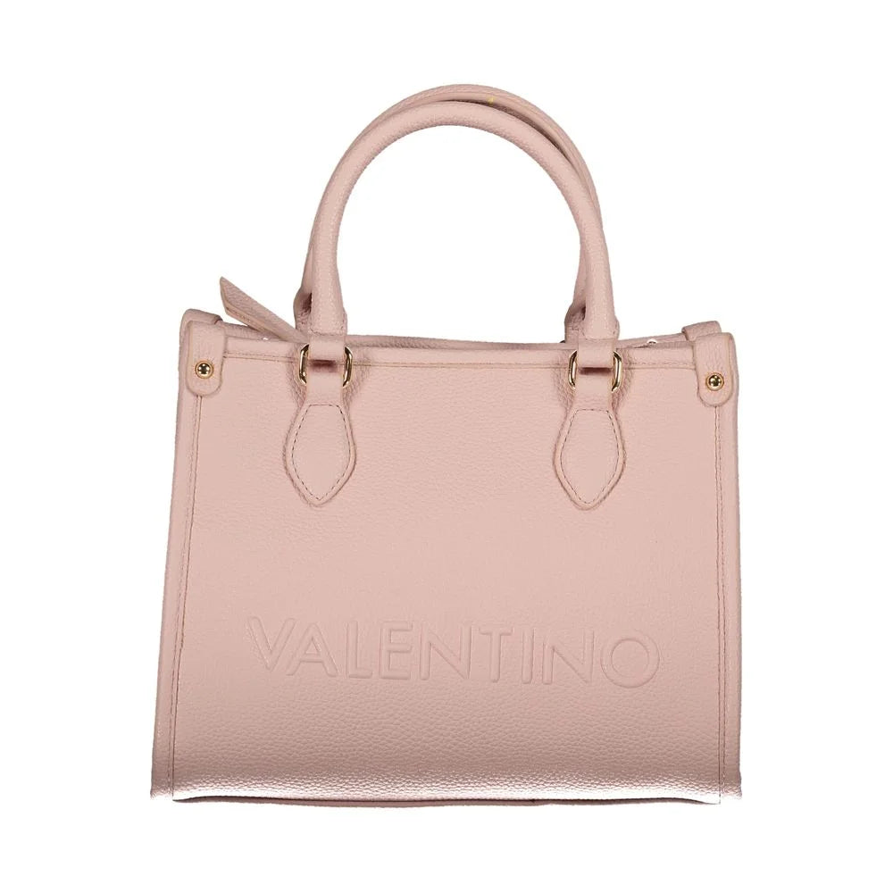 Mario Valentino Pink Polyethylene Handbag - Shoulder Bags