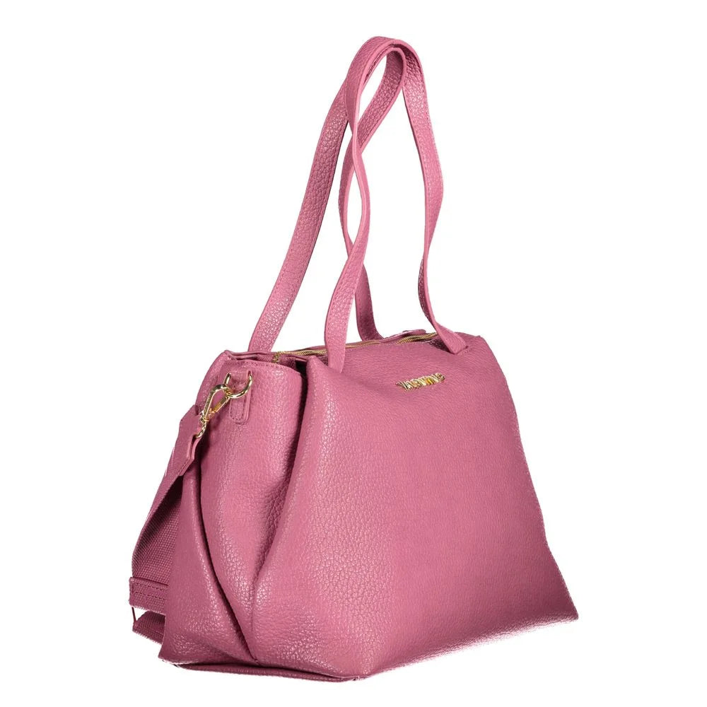 Mario Valentino Pink Polyethylene Women Handbag