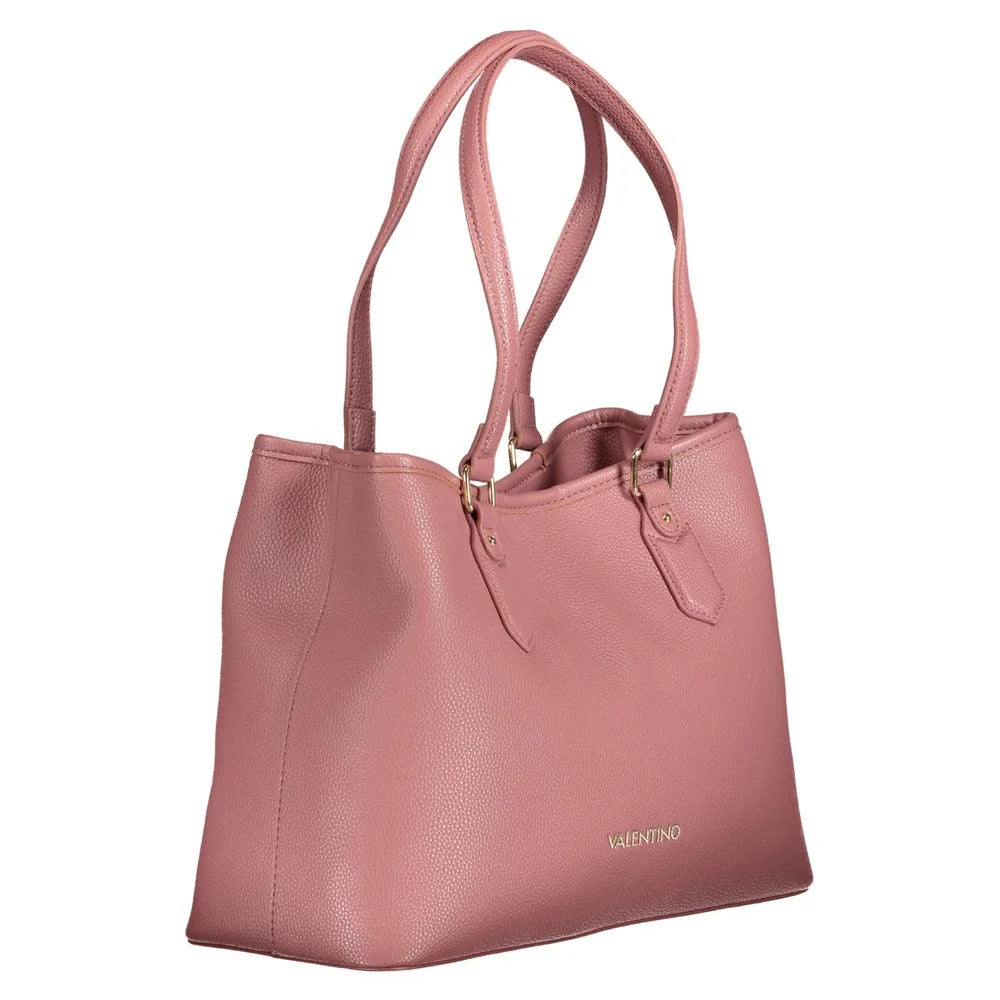 Mario Valentino Pink Polyethylene Women Handbag - Shoulder Bags
