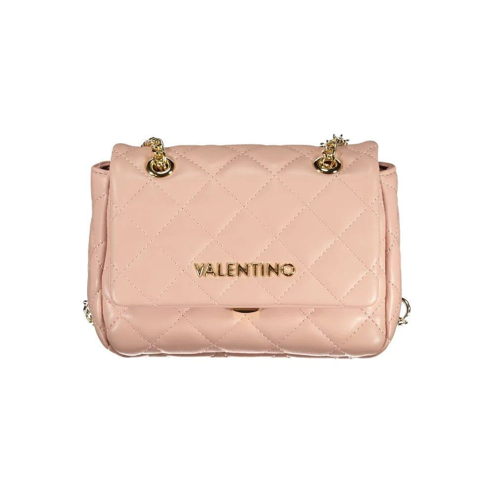 Mario Valentino Pink Polyethylene Women Handbag - Shoulder Bags