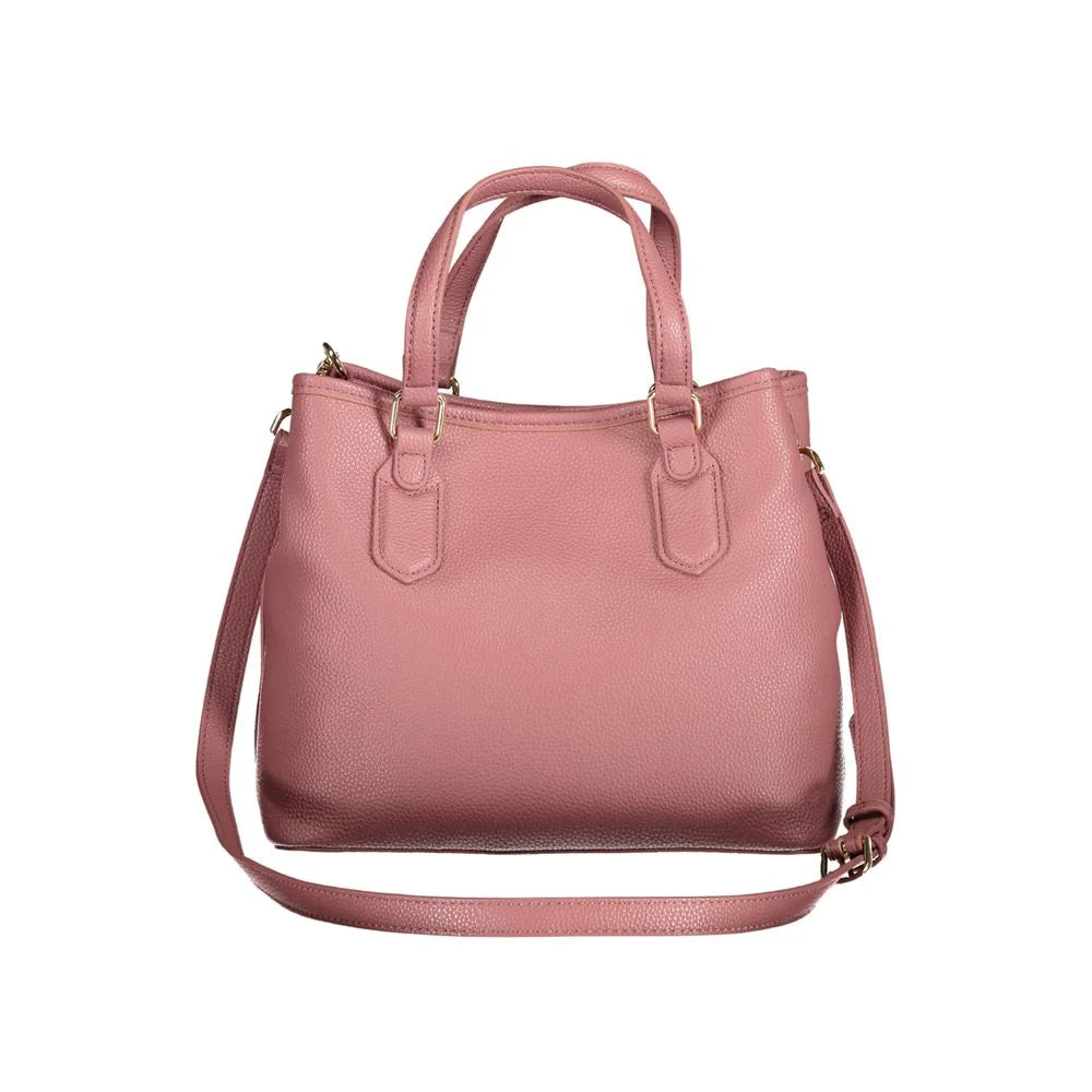 Mario Valentino Pink Polyethylene Women Handbag - Shoulder Bags