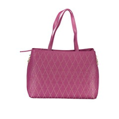 Mario Valentino Purple Polyethylene Handbag - Shopper Bags