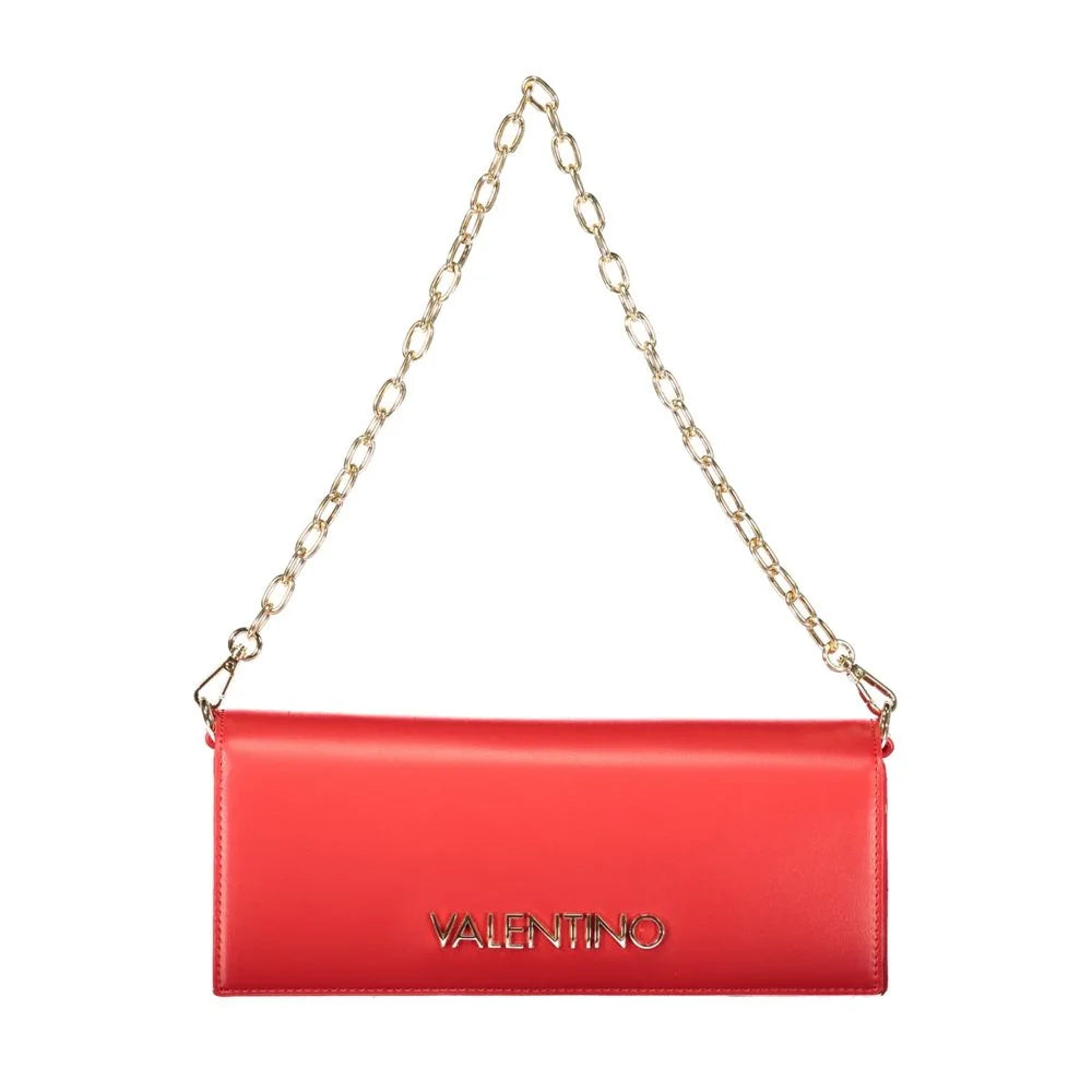 Mario Valentino Red Polyethylene Handbag