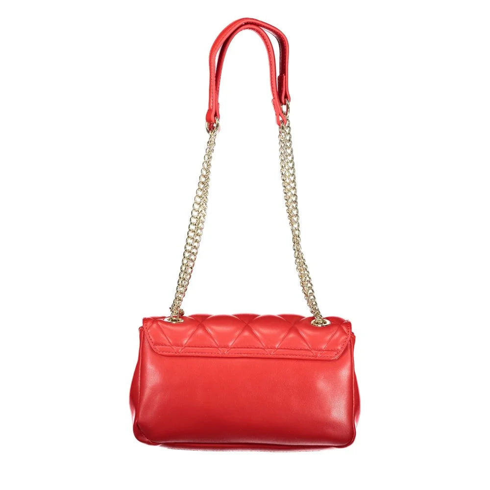 Mario Valentino Red Polyethylene Handbag