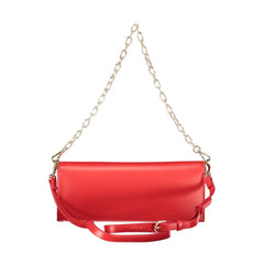 Mario Valentino Red Polyethylene Handbag