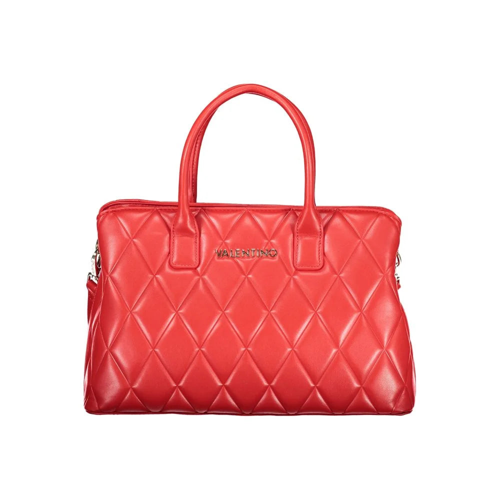 Mario Valentino Red Polyethylene Handbag